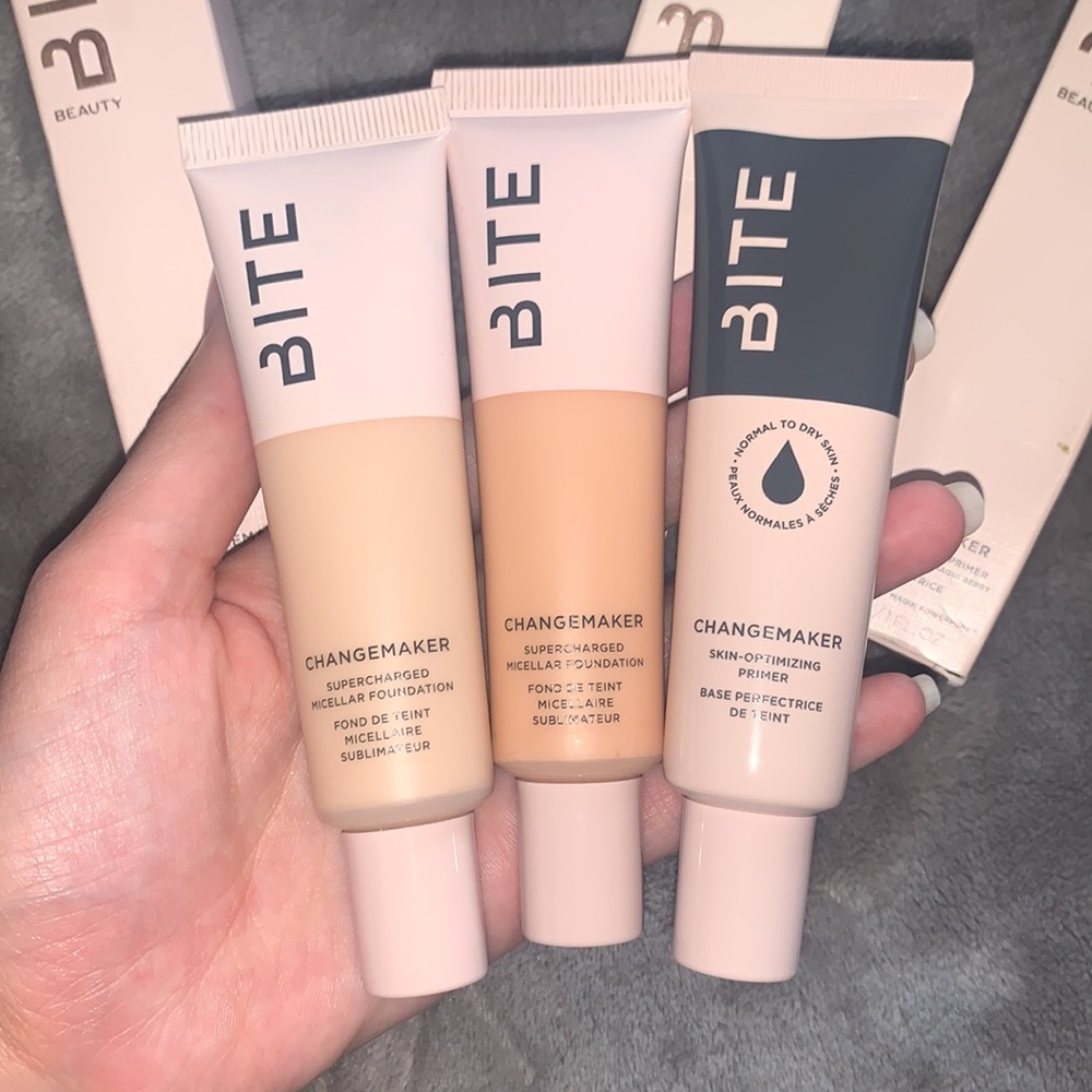 Bite Beauty Makeup bundle foundation and primer